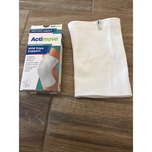 Actimove‎ Everyday Supports Mild Knee Support White Medium - Picture 1 of 6
